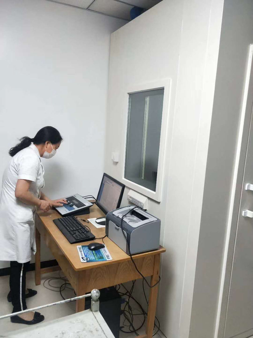 石家庄井径矿区医院1.5米双层电测听室交付使用